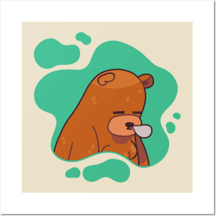 Sleepy Bear Posters and Art